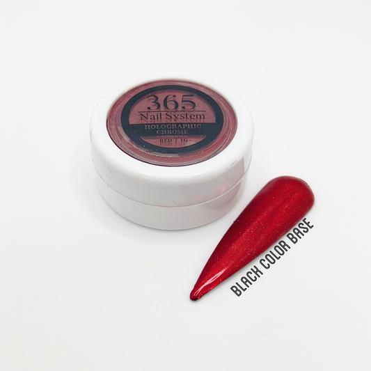 Red - Holographic Chrome